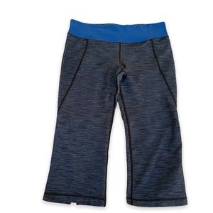 Lululemon Reversible Capri Pants Blue Sz 12